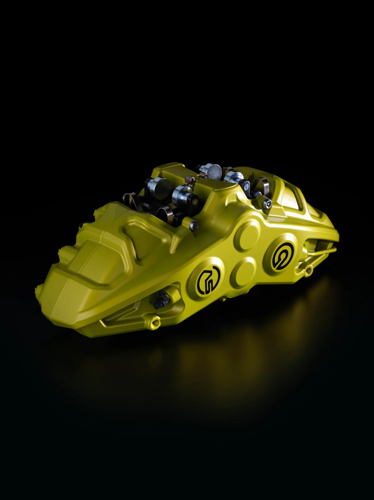 Caliper deportivo pintado