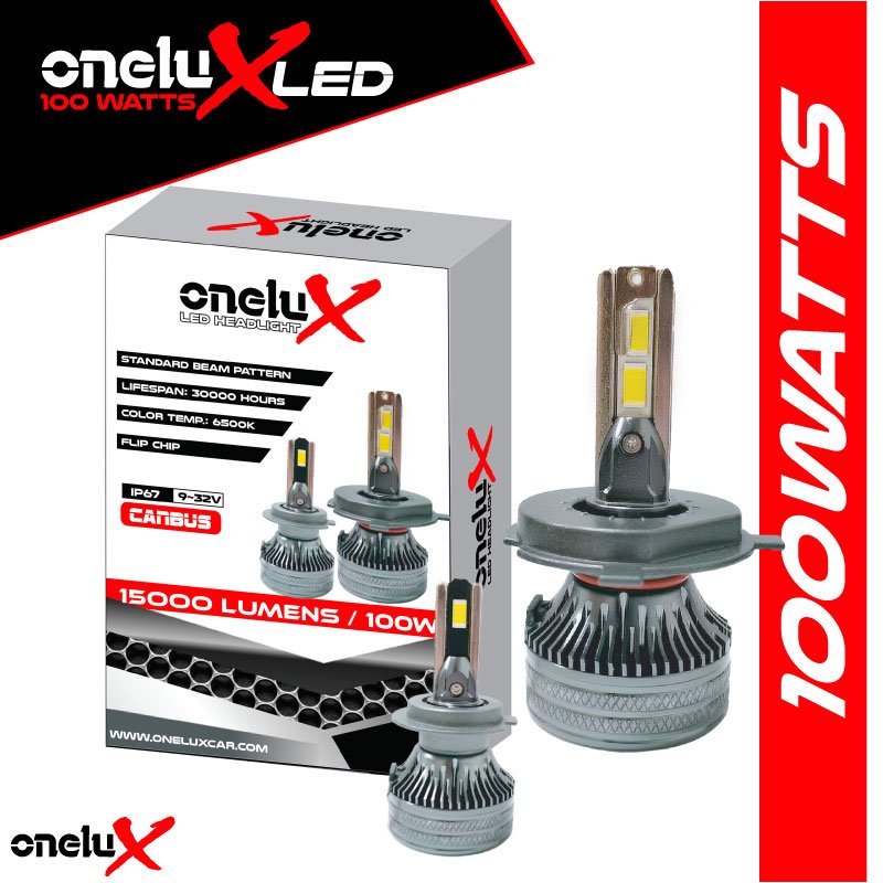 Kit LED 100W · 15,000 lúmenes